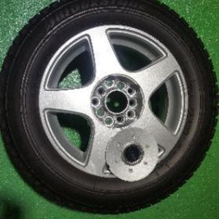 195/65R15　スタッドレス　アルミホイール付4本セット