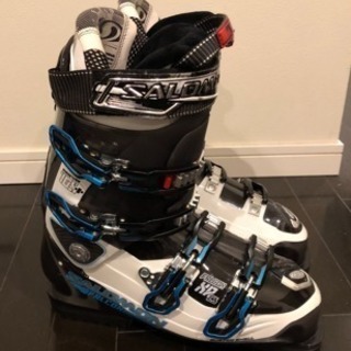 《サロモン》メンズ・スキーブーツ (27.0-27.5cm)＋ブーツケース