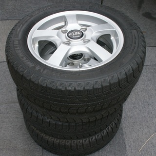 ミシュランX-ICE スタッドレスタイヤアルミホイールセット155/65R13美 