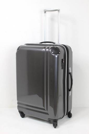 307) 未使用 シフレ スーツケース ハードジッパーケース 1年保証 保証付 60L　シリンダー鍵付き ブラック