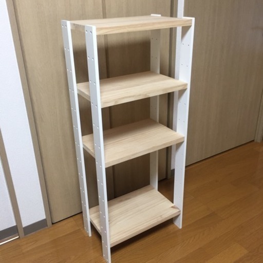 木製棚 綺麗です！高さ調整可能