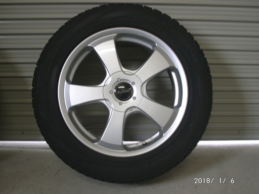 アルミホイール SEVAL １７インチ　ice GUARD 225/55R17