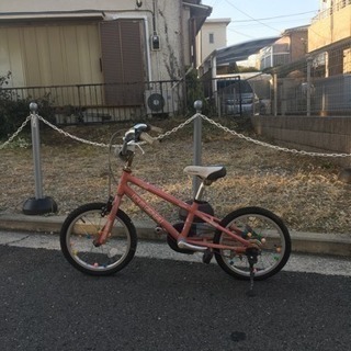 子供用自転車 ルイガノ ピンク 2月末に処分予定