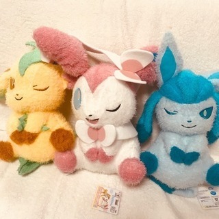 ポケモン　くつろぎタイム　ぬいぐるみ　イーブイとその進化系　9体　まとめ売り くつろぎタイム】イーブイ進化系ぬいぐるみ9体セット 【公式通販】