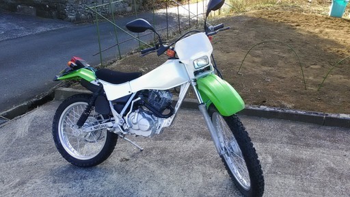 値段を少し下げました。TL125　JD08 完全ジャンク車両