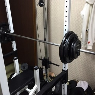 パワーラック一式、エアロバイク ホームジム用に