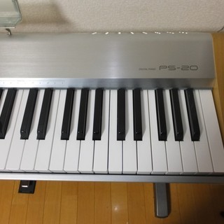 CASIO PS-20 スピーカー付88鍵電子ピアノ 美品 苫小牧近郊直接