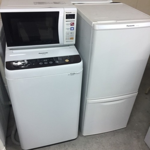 超美品panasonic 3点セット 洗濯機冷蔵庫電子レンジ 超美品panasonic 3点セット 洗濯機冷蔵庫電子レンジ