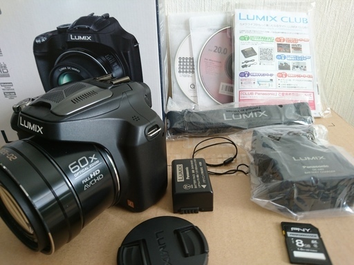 【取引中】◆美品◆ Panasonic LUMIX DMC-FZ70 ブラック 元箱あり