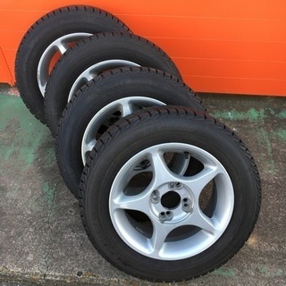 【雪予報あり（関東地方）】スタッドレスタイヤ、ホイールセット 175/65R14