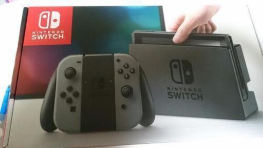 ニンテンドースイッチグレー 新品