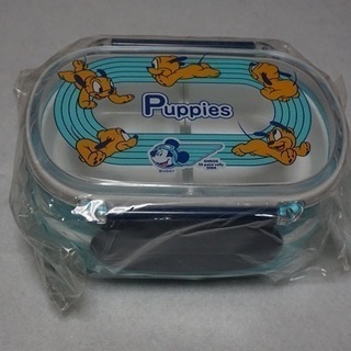 《未使用品・未開封》ディズニーPuppies ２段お弁当箱
