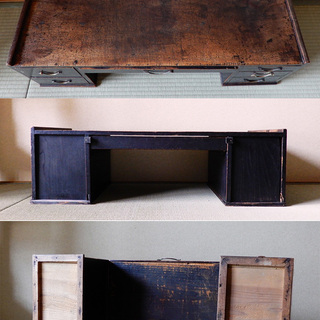 アンティーク家具 時代物 明治期 寺子屋文机 骨董家具 | www