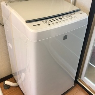 【限定値下げ】洗濯機HW-G45E4KW 2016年製