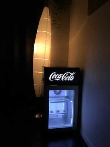 コカコーラLEDクーラーボックス冷蔵庫