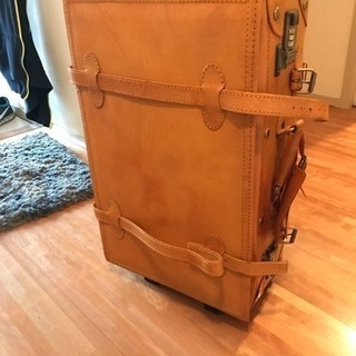 (美品)本革スーツケース 9割新品