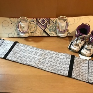 サロモン スノーボード板&ビンディング&ブーツ（24.5）&ボー...