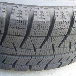 ブリヂストン BLIZZAK REVO　GZ・ 16インチ スタッドレスタイヤ・ホイール 4本セット　中古　マツダアクセラスポーツにて使用