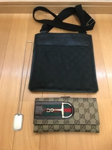 グッチ  財布、バック、ネックレス  三点セット