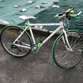 スーパーセール中11,000円オフ★美品！クロスバイク カスタム済 