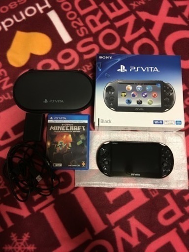 ★ＰＳＶＩＴＡ★PCH2000★マインクラフト付★専用純正ケース付★