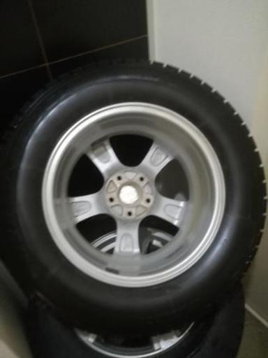 ⚫終了しました...【ブリジストン】 アルミホイール付 スタットレス BLIZZAK REVO GZ 6mm 4本セット