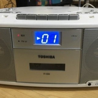 TOSHIBA CD/ラジオカセットデッキ TY-CDS5