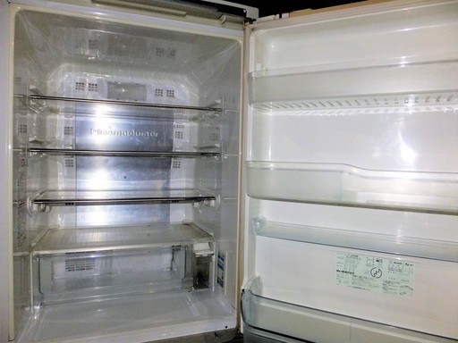 ☆\tシャープ SHARP SJ-PV37H 365L どっちもドア 除菌イオン搭載 4ドアノンフロン冷凍冷蔵庫◆キッチンプラズマクラスターイオン