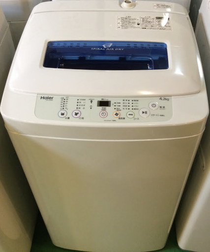 【送料無料・設置無料サービス有り】洗濯機 2017年製 Haier JW-K42①  中古