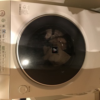 値下げ＞ シャープ 洗濯機 ドラム式洗濯乾燥機 左開き ES-V530-NL 洗濯