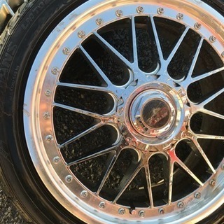 社外ホイール MAHDI(マーディ) 4本セット 215/45ZR17 美品 BBS風