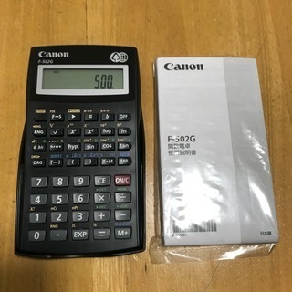 関数電卓 Canon F-502G