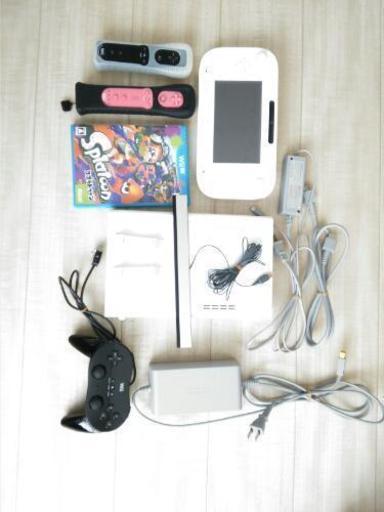 交渉中です、wiiuベーシックと、リモコン達とスプラトゥーン1