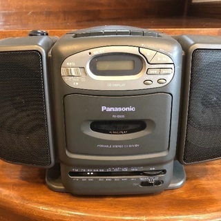 Panasonic  CDラジカセ