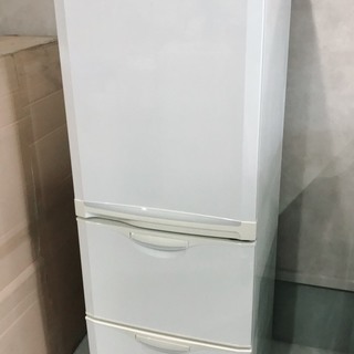 収納たっぷり！　ノンフロン冷蔵庫　365L