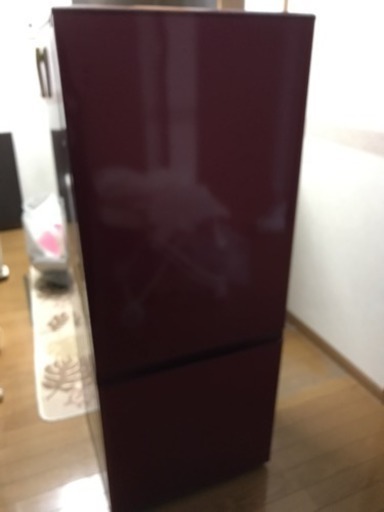 【取引中】Haier 冷蔵庫 184L ワインレッド