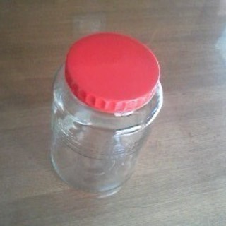 ガラス瓶（果樹酒や梅干漬け用）