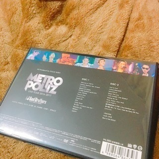 三代目最新曲DVD二枚入り！