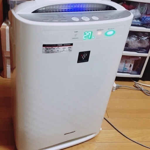 至急 空気浄化機 シャープ プラズマクラスター7000 アネモネ 横浜の季節 空調家電 空気清浄機 の中古あげます 譲ります ジモティーで不用品の処分