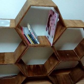 六角形の棚