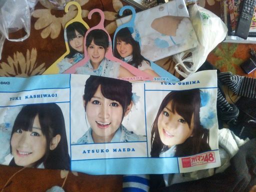 AKB48　ユニットバスのカーテン