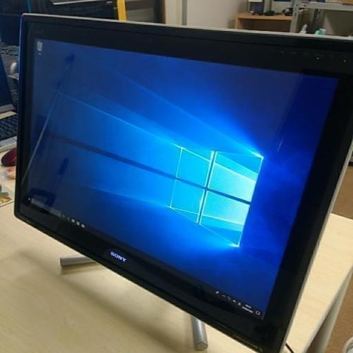 値下げしました 引き取り希望　 SONY　大画面一体型　VAIO core i7-2630QM SSD240GB RAM8GB ブルーレイ　タッチパネル　テレビ