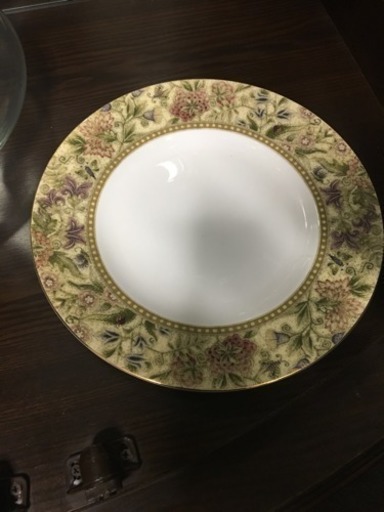 WEDGWOOD ソーサー フローラルタイペストリー