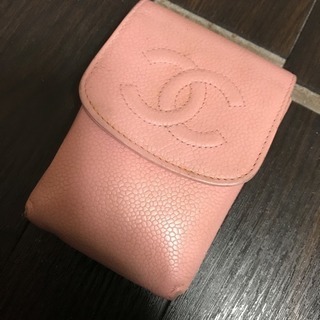 CHANEL シガレットケース キャビアスキン