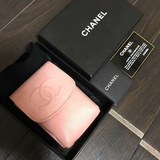 CHANEL シガレットケース キャビアスキン