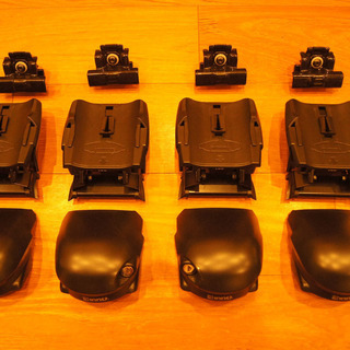 INNO MINI クロスオーバーR60用  エアロベースキャリア取付4点セット 