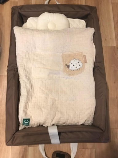 【美品】ファルスカ  コンパクト ベッド フィット オーガニック