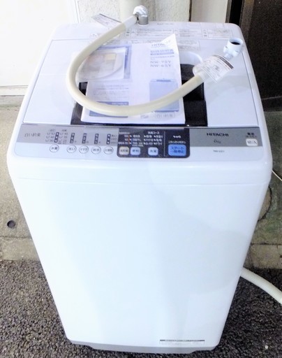 ☆\t日立 HITACHI NW-6SY 6.0kg 風乾燥機能搭載全自動洗濯機 白い約束◆シャワー浸透洗浄＆風乾燥