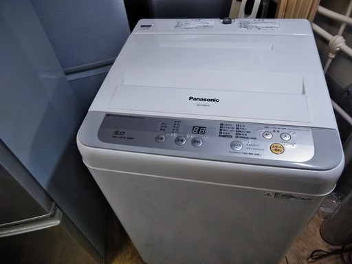 2017年モデル　パナソニック 簡易乾燥機能付 洗濯機（5kg) NA-F50B10