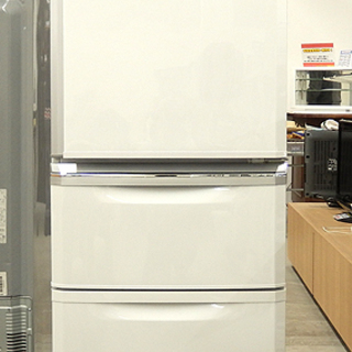 三菱 MITSUBISHI ノンフロン冷凍冷蔵庫 MR-C34W-W 335L 2012年製